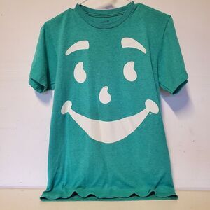 KOOL-AID Adult S (36-38) Cotton Blend‎ Green T-Shirt (pre-owned)